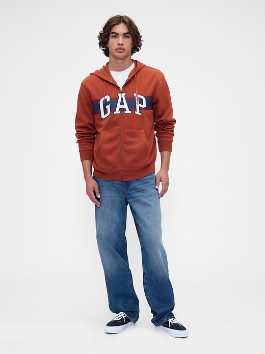 Image number 3 showing, Relaxed Gap Logo Zip Hoodie