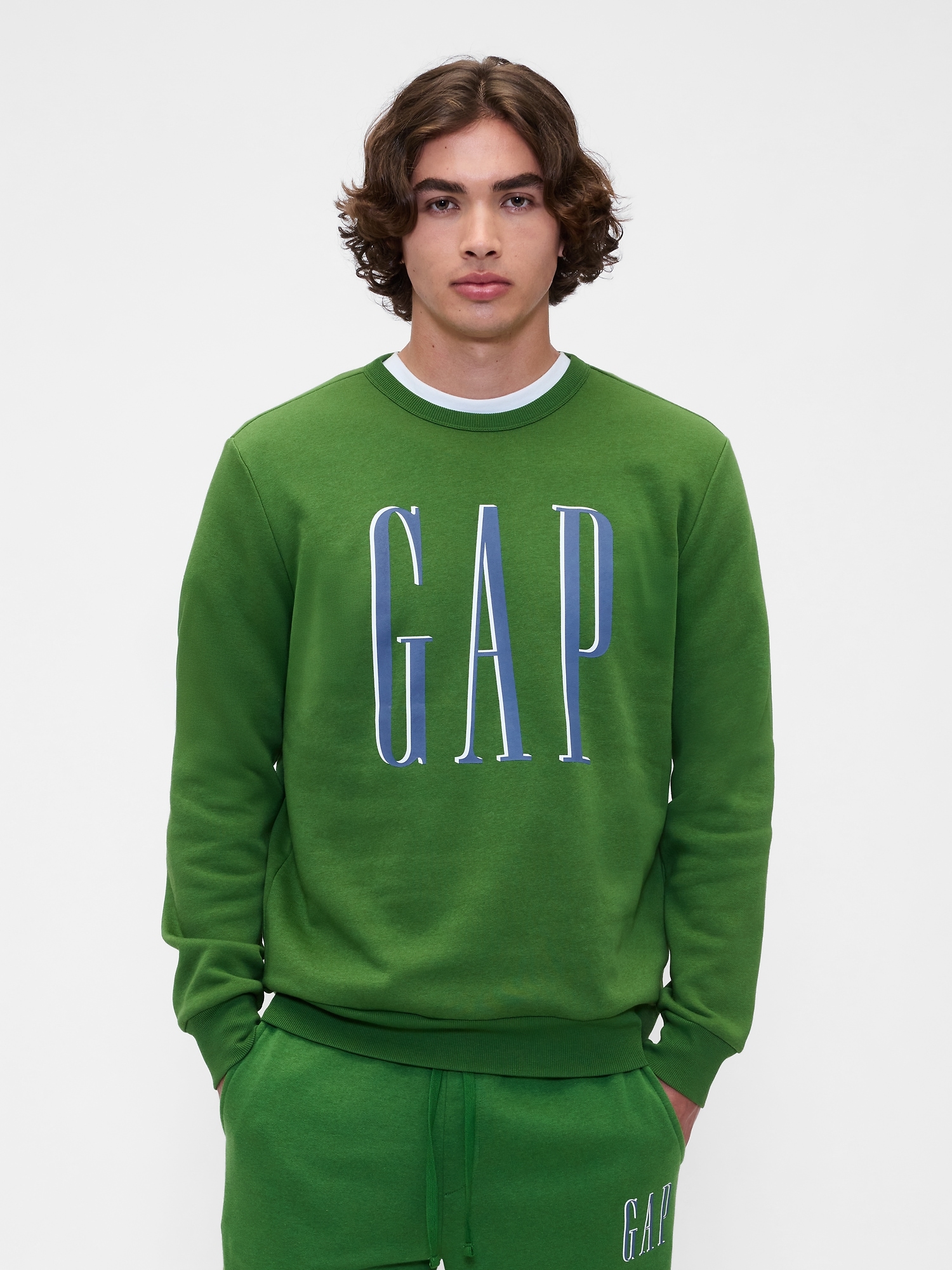 Gap Logo Sweatshirt - Saratoga Green