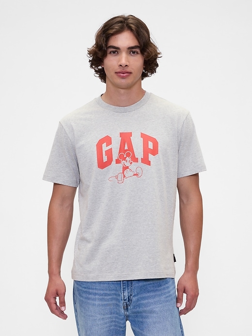 Image number 1 showing, Gap &#215 Disney Mickey Mouse Everyday Soft Relaxed Logo T-Shirt