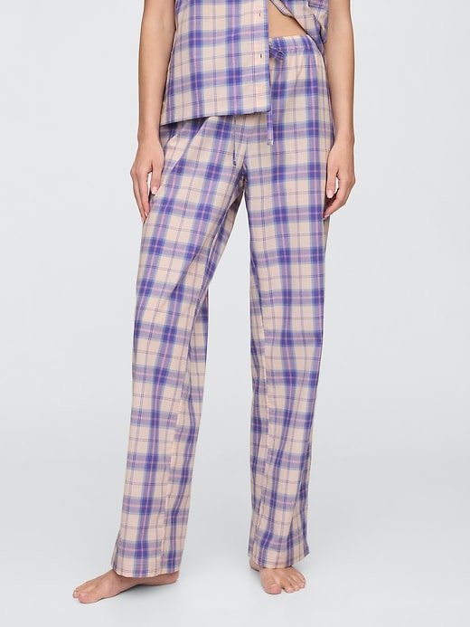 Image number 3 showing, Poplin PJ Pants