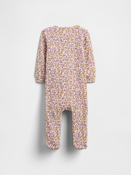 Image number 2 showing, Baby Print Two-Way Zip One-Piece