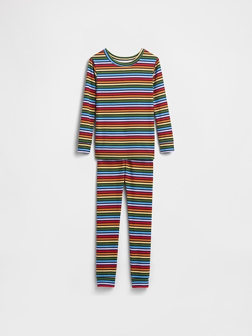 Image number 1 showing, babyGap 100% Organic Cotton Stripe PJ Set
