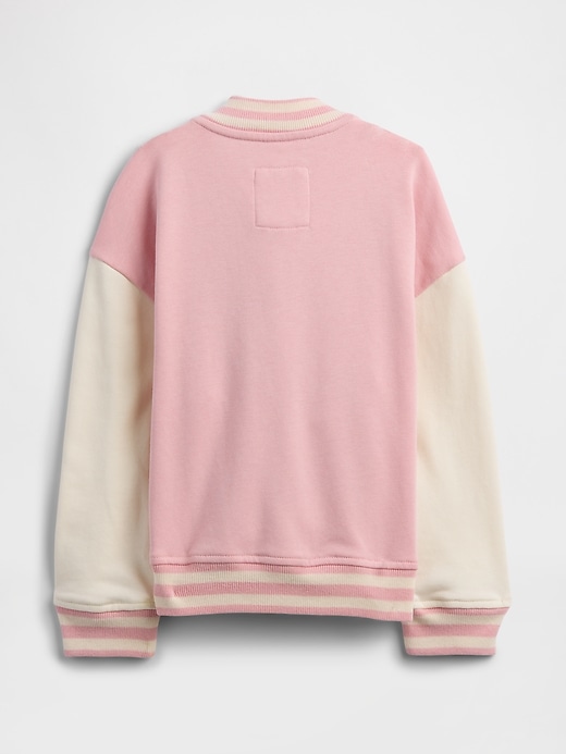 Image number 2 showing, babyGap Fleece Varsity Jacket