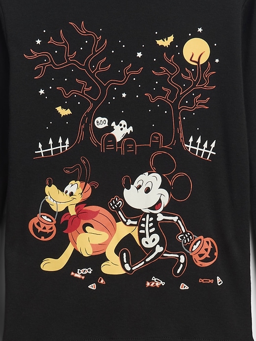 Image number 3 showing, babyGap &#215 Disney Mickey Mouse Halloween 100% Organic Cotton PJ Set