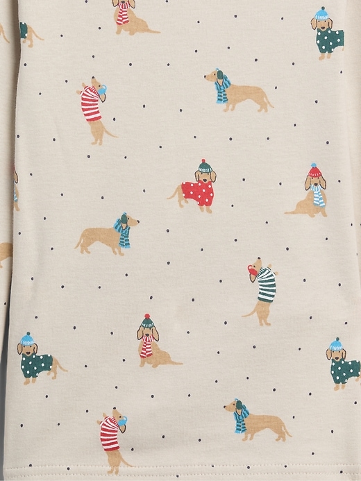 Image number 3 showing, babyGap 100% Organic Cotton Holiday PJ Set