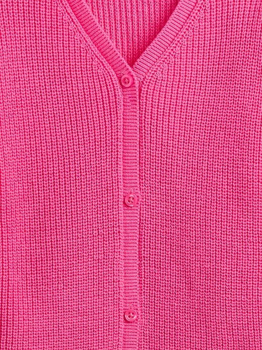 Image number 3 showing, babyGap Shaker-Stitch V-Neck Cardigan