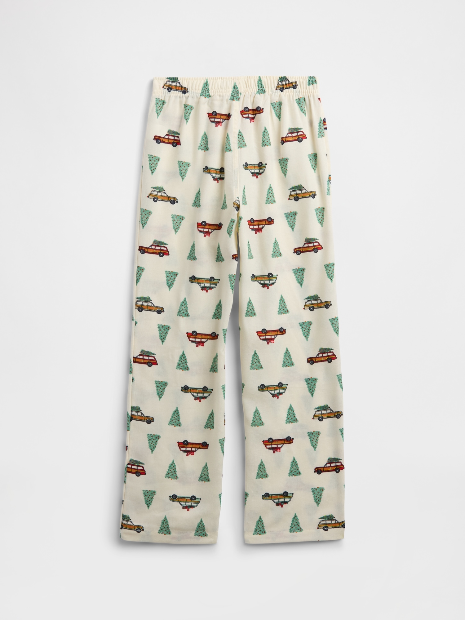 Gap Factory Kids 100% Recycled Flannel Pj Pants In Neutral