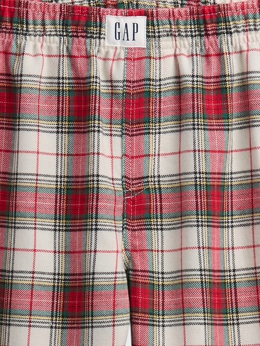 Image number 3 showing, Kids 100% Recycled Flannel PJ Pants