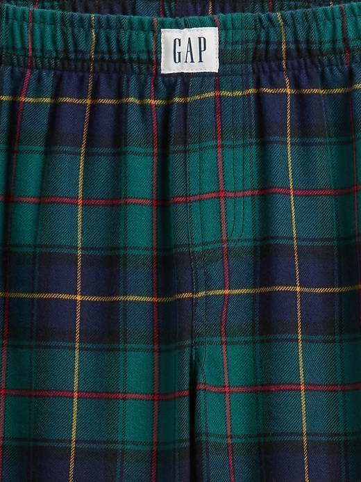 Image number 3 showing, Kids 100% Recycled Flannel PJ Pants