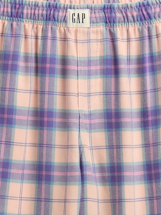 Image number 3 showing, Kids 100% Recycled Flannel PJ Pants