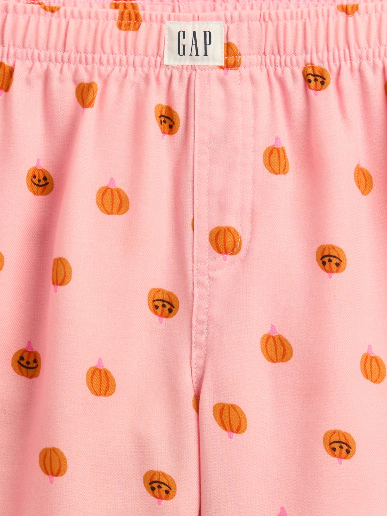 Gap Factory Kids 100% Recycled Flannel Pj Pants In Pink