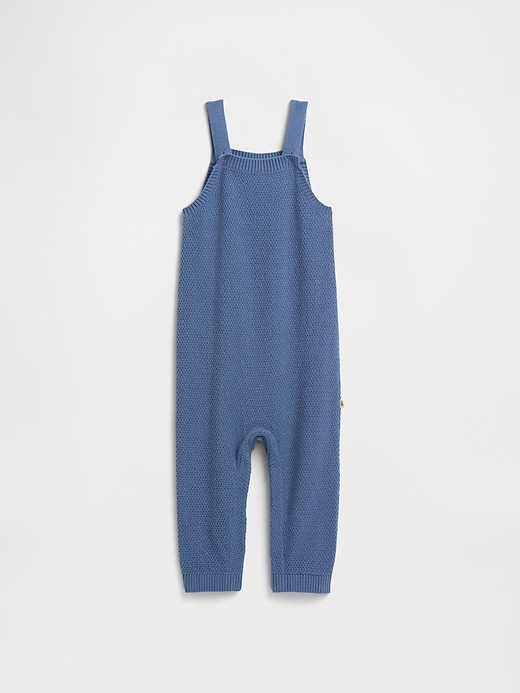 Image number 1 showing, Baby Sweater Overalls