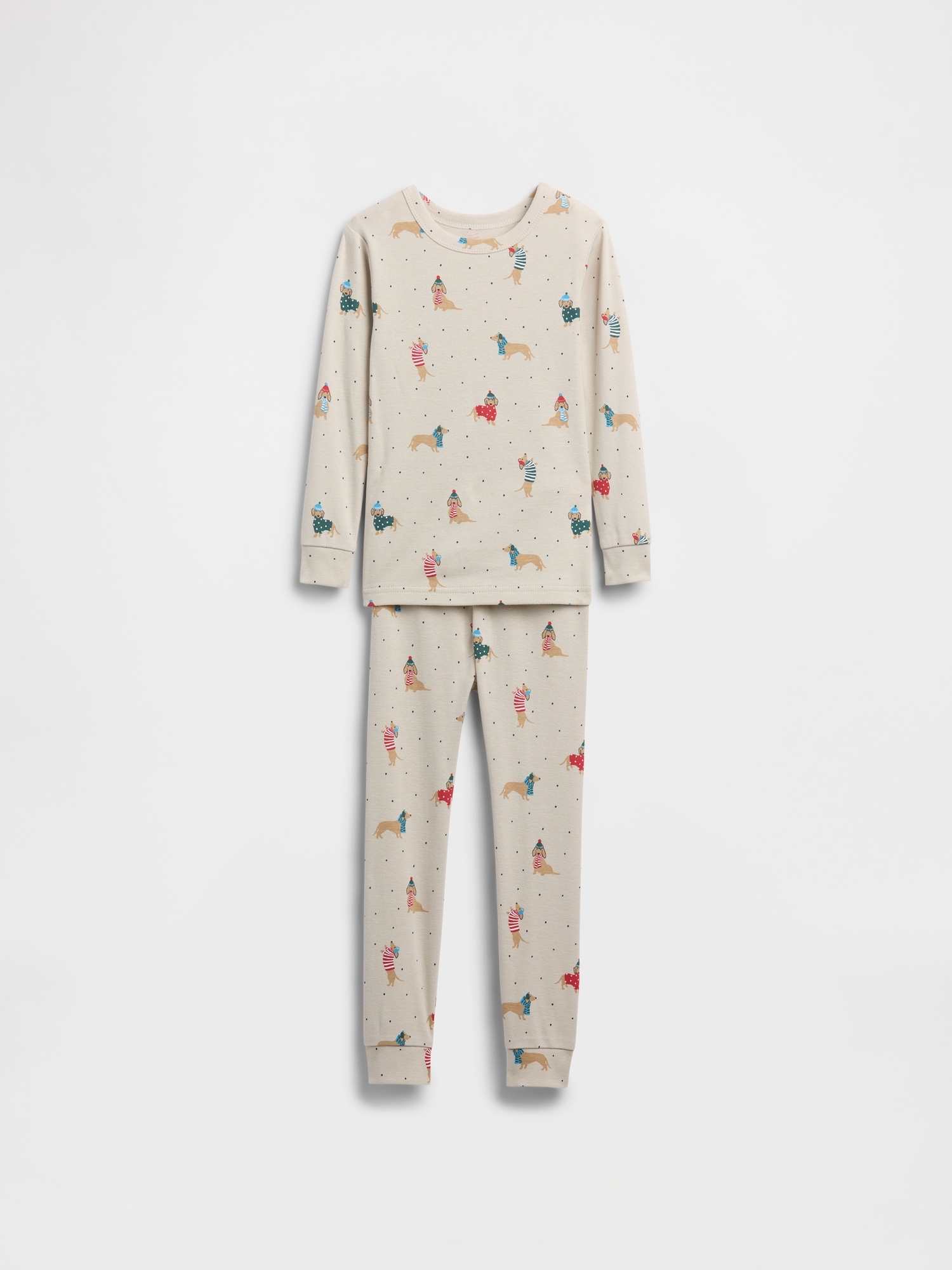 babyGap 100% Organic Cotton Holiday PJ Set - Holiday Dog
