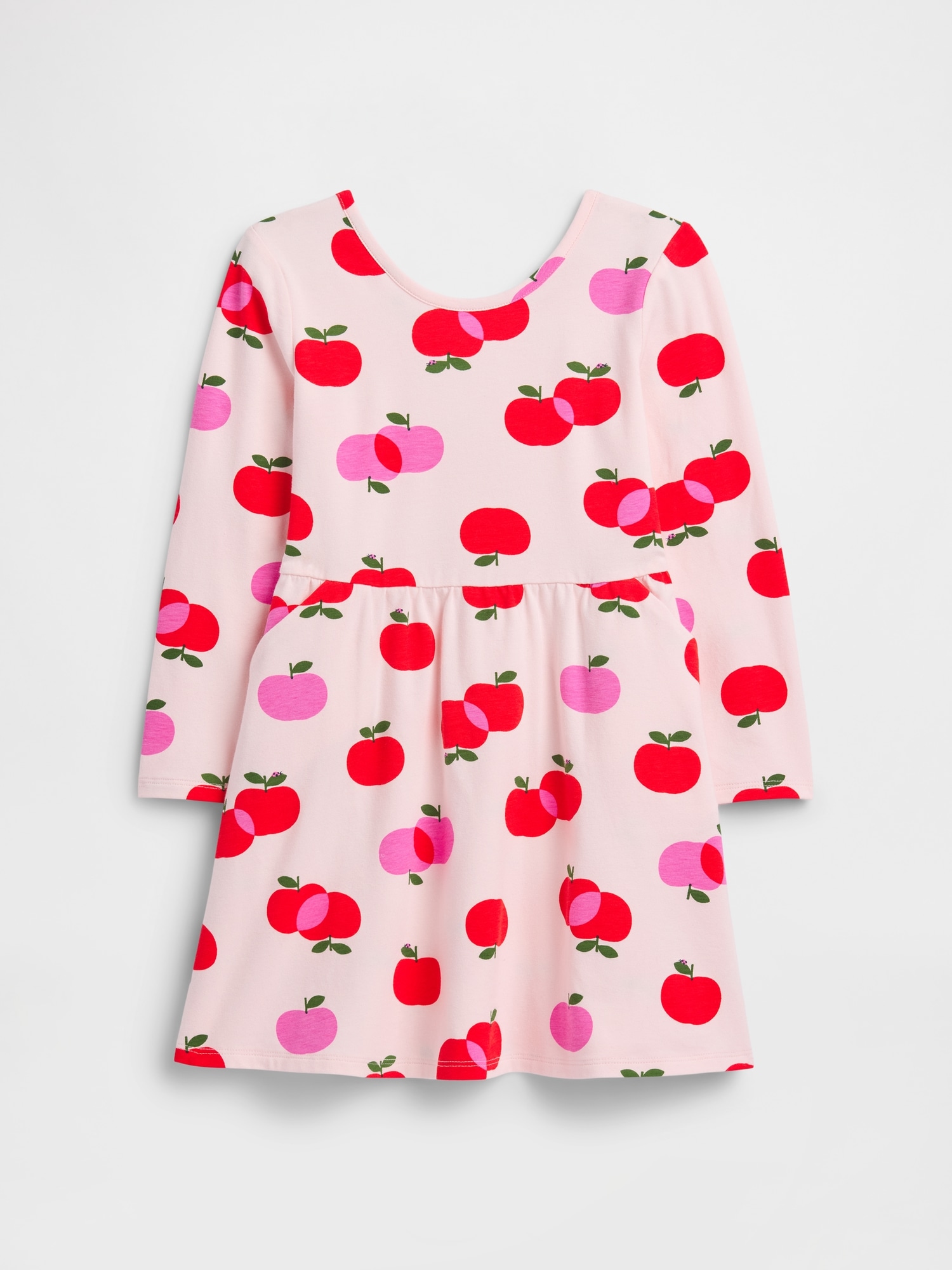 babyGap Print Jersey Dress - Pink Cherry Blossom Apples