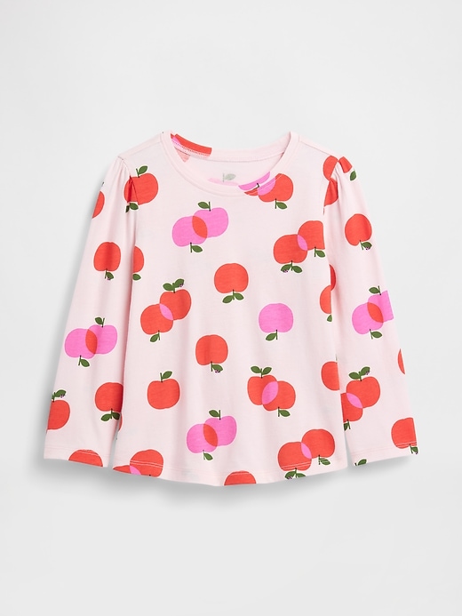 Image number 1 showing, babyGap Puff Sleeve Crewneck T-Shirt