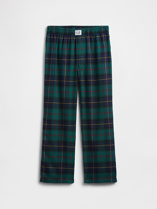 Image number 1 showing, Kids 100% Recycled Flannel PJ Pants