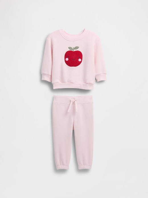Image number 1 showing, Baby Fleece Two-Piece Outfit Set