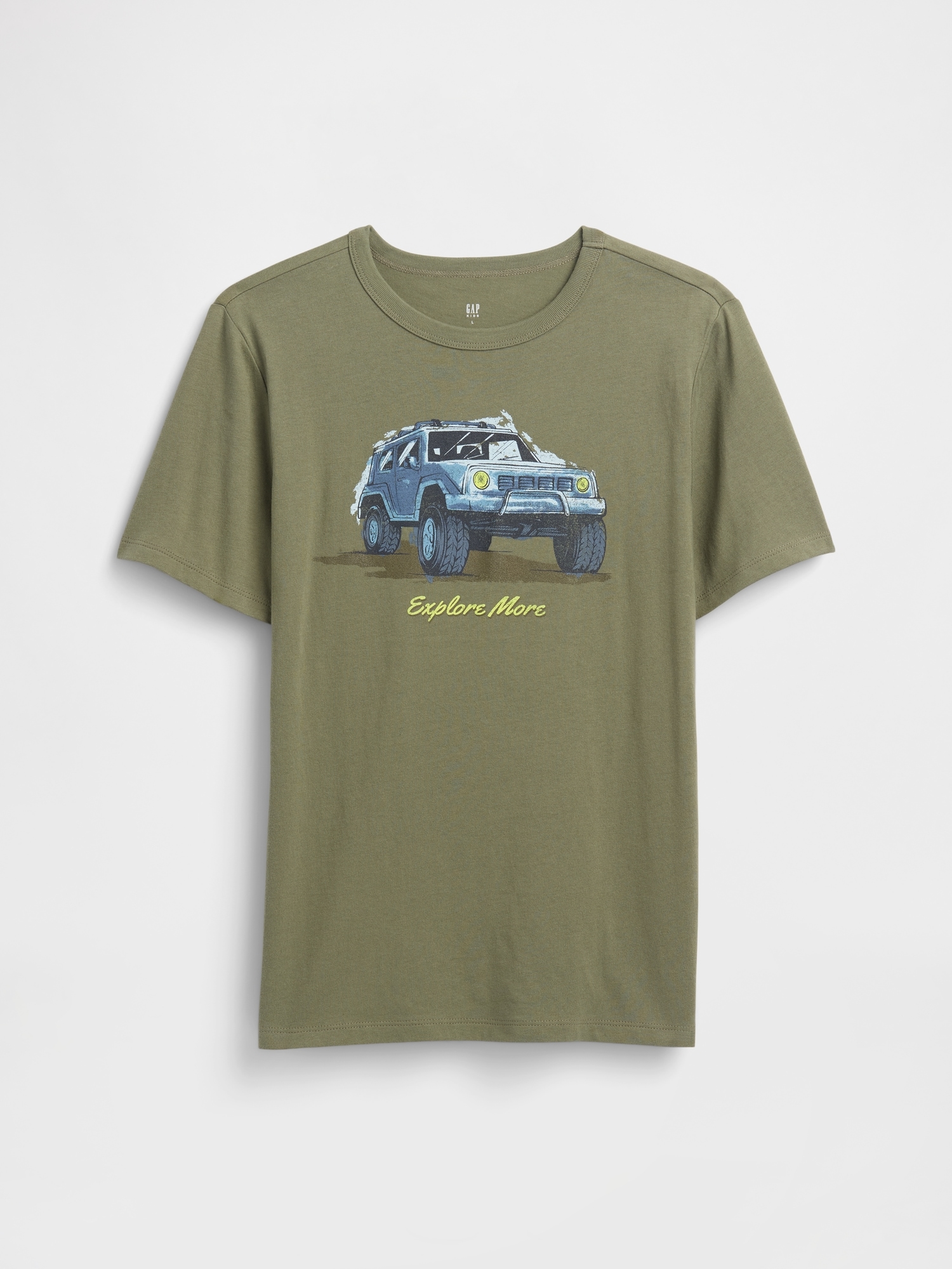 Kids Graphic T-Shirt - Walden Green