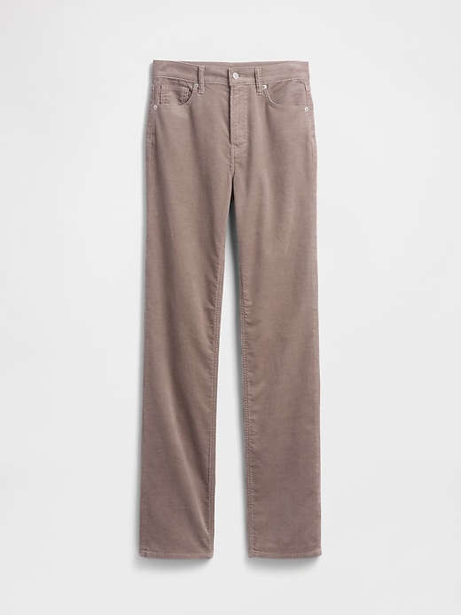 Image number 7 showing, High Rise '90s Original Straight Corduroy Pants