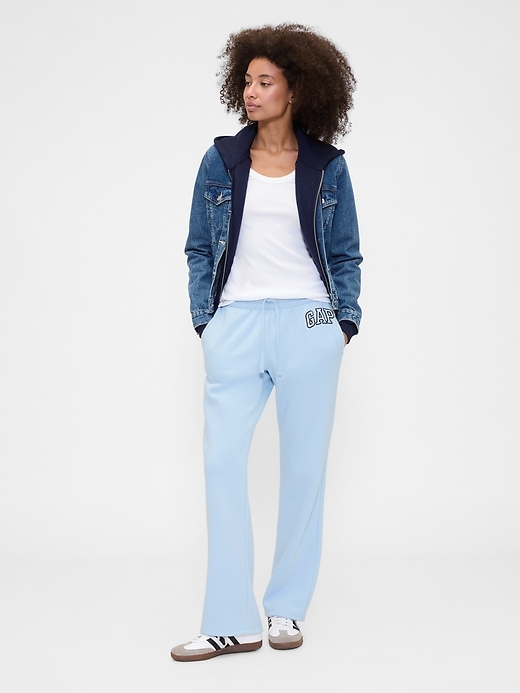 Image number 1 showing, Gap Logo Straight Sweatpants