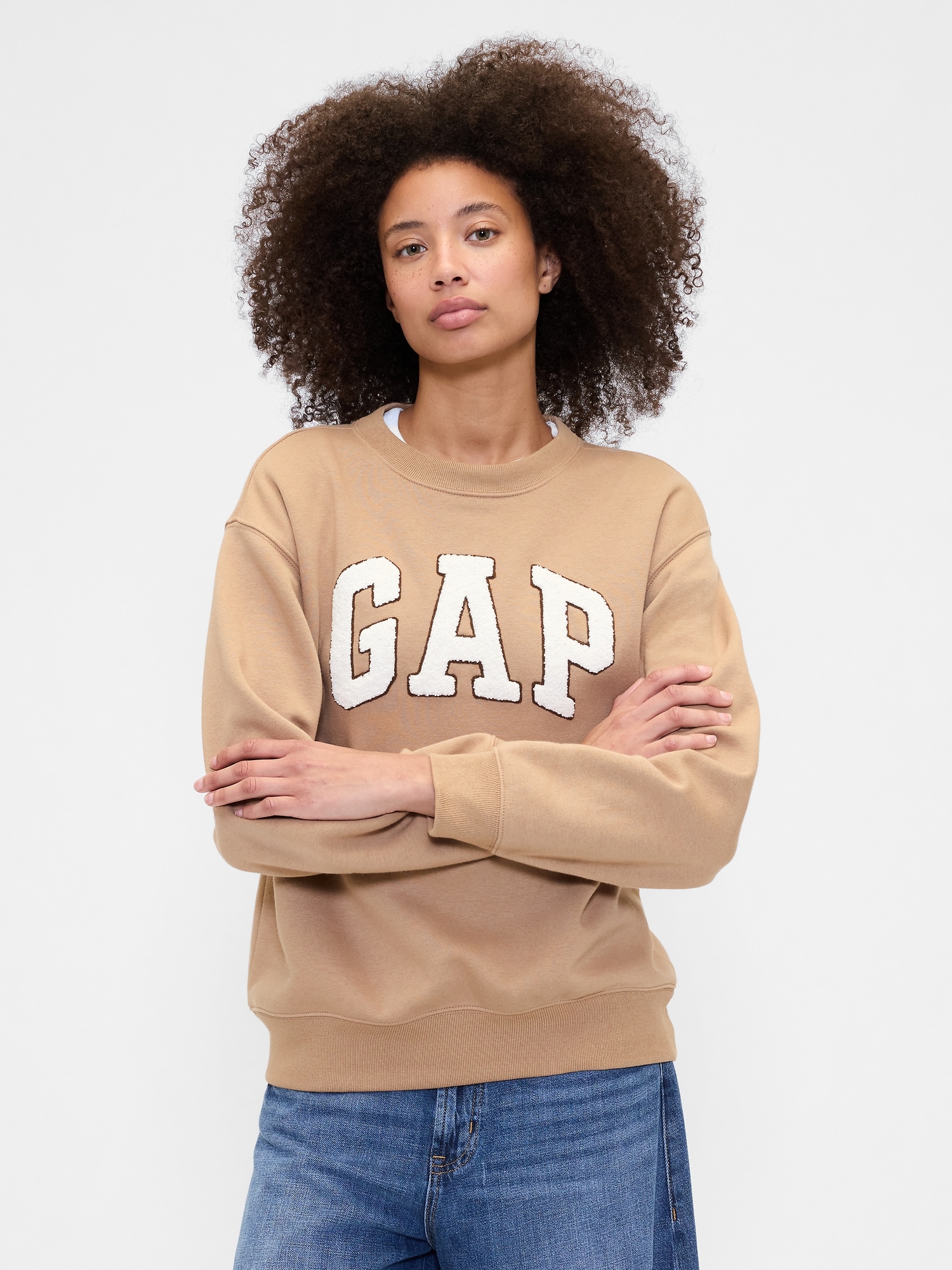 Gap Logo Sweatshirt - Brown