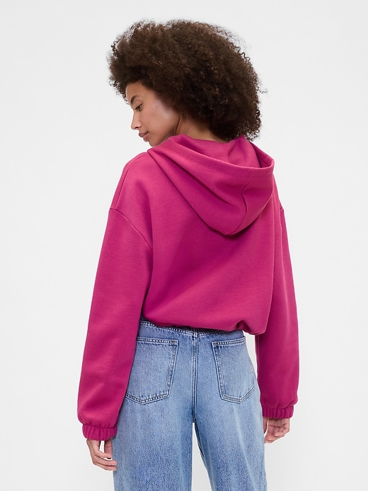 Image number 2 showing, Oversized Bubble Zip Hoodie