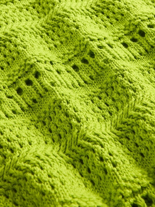 Image number 2 showing, Sleeveless Mixed-Stitch Sweater Tank Top