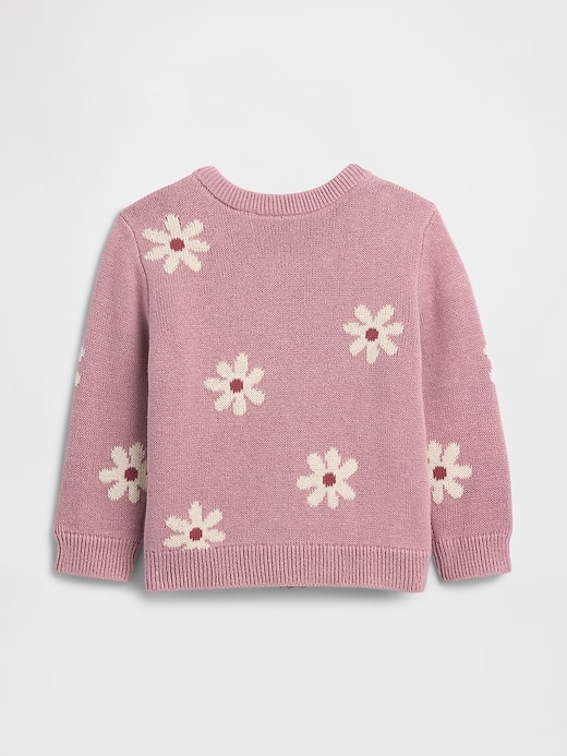 Image number 2 showing, Baby Print Crewneck Cardigan