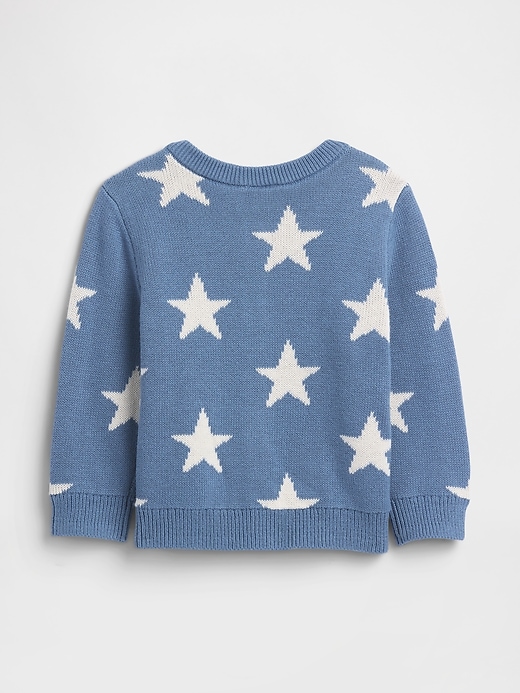 Image number 2 showing, Baby Print Crewneck Cardigan