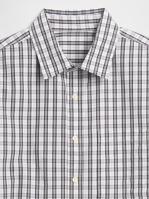 Image number 4 showing, Poplin Shirt in Boxy Fit