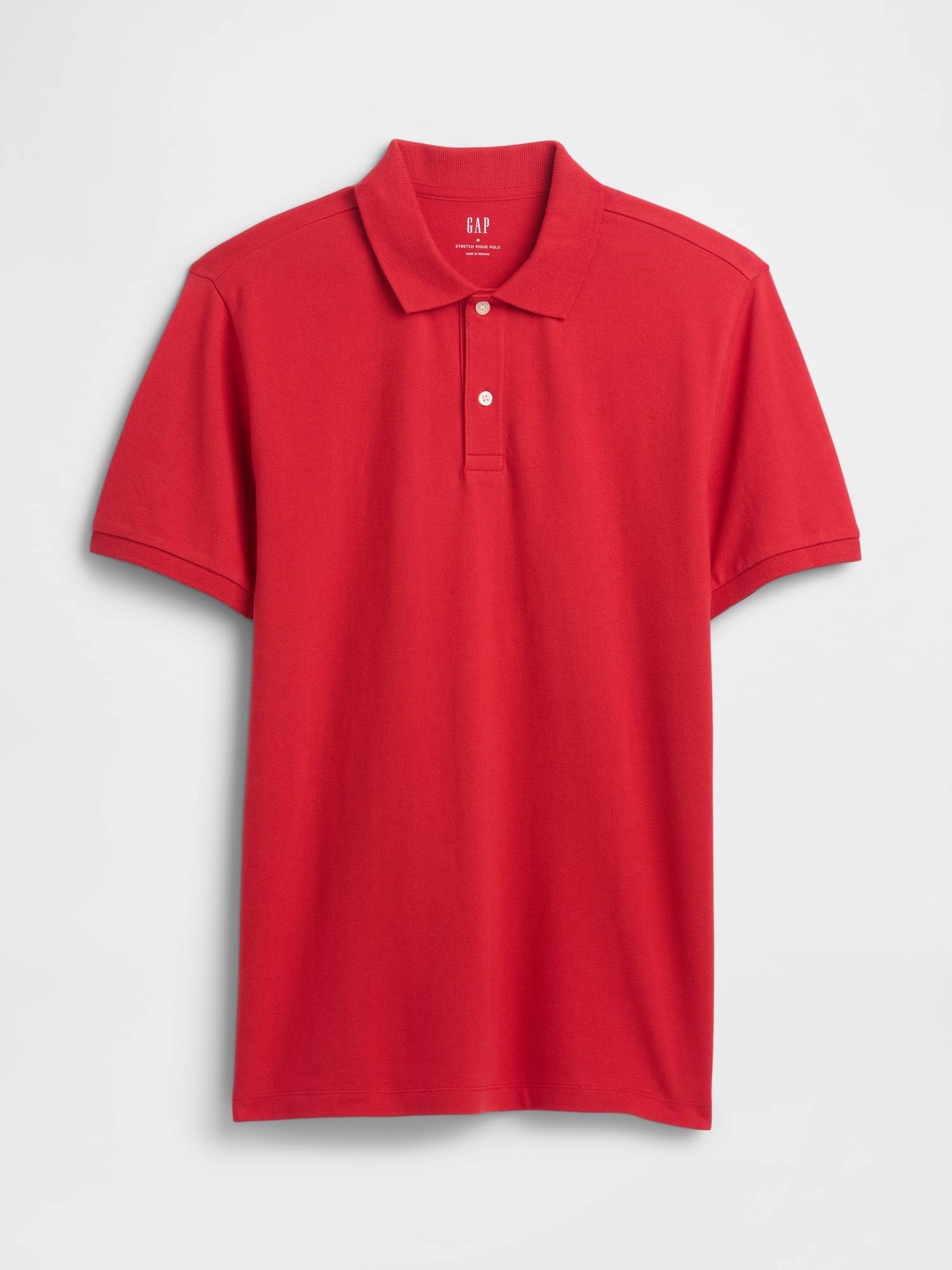 Gap Factory Stretch Pique Polo Shirt Shirt In Brown