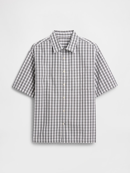 Image number 5 showing, Poplin Shirt in Boxy Fit