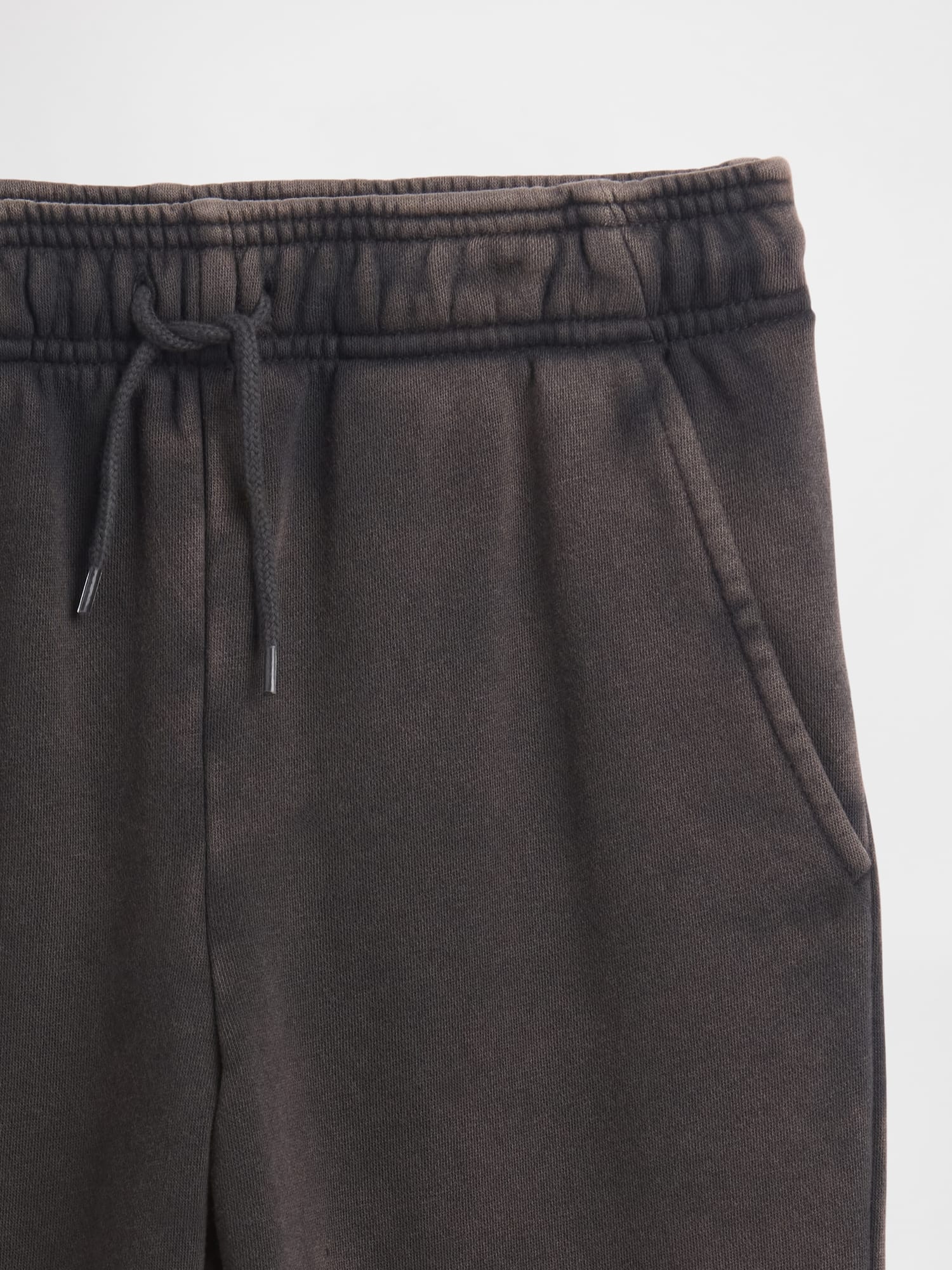 Gap Factory Kids Vintage Soft Relaxed Pull-on Joggers In Black
