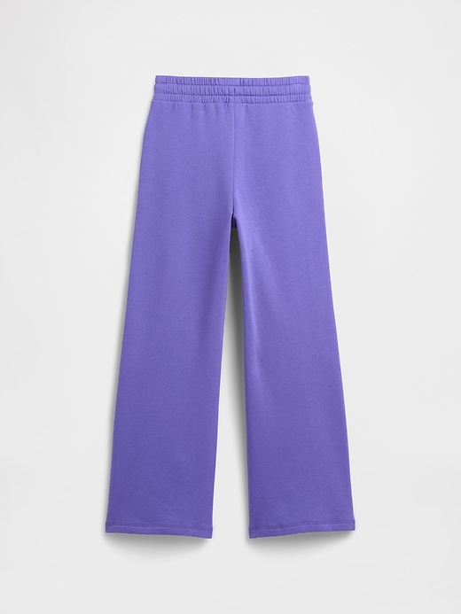 Image number 2 showing, Kids Relaxed Wide-Leg Sweatpants