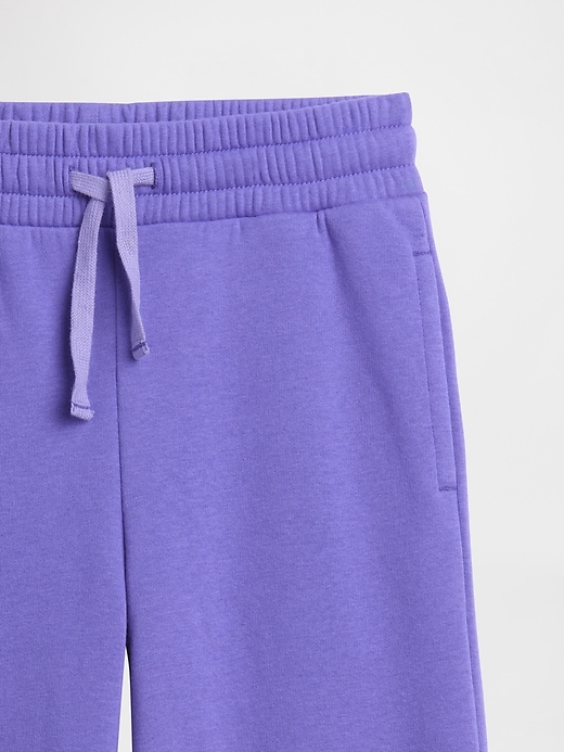 Image number 3 showing, Kids Relaxed Wide-Leg Sweatpants