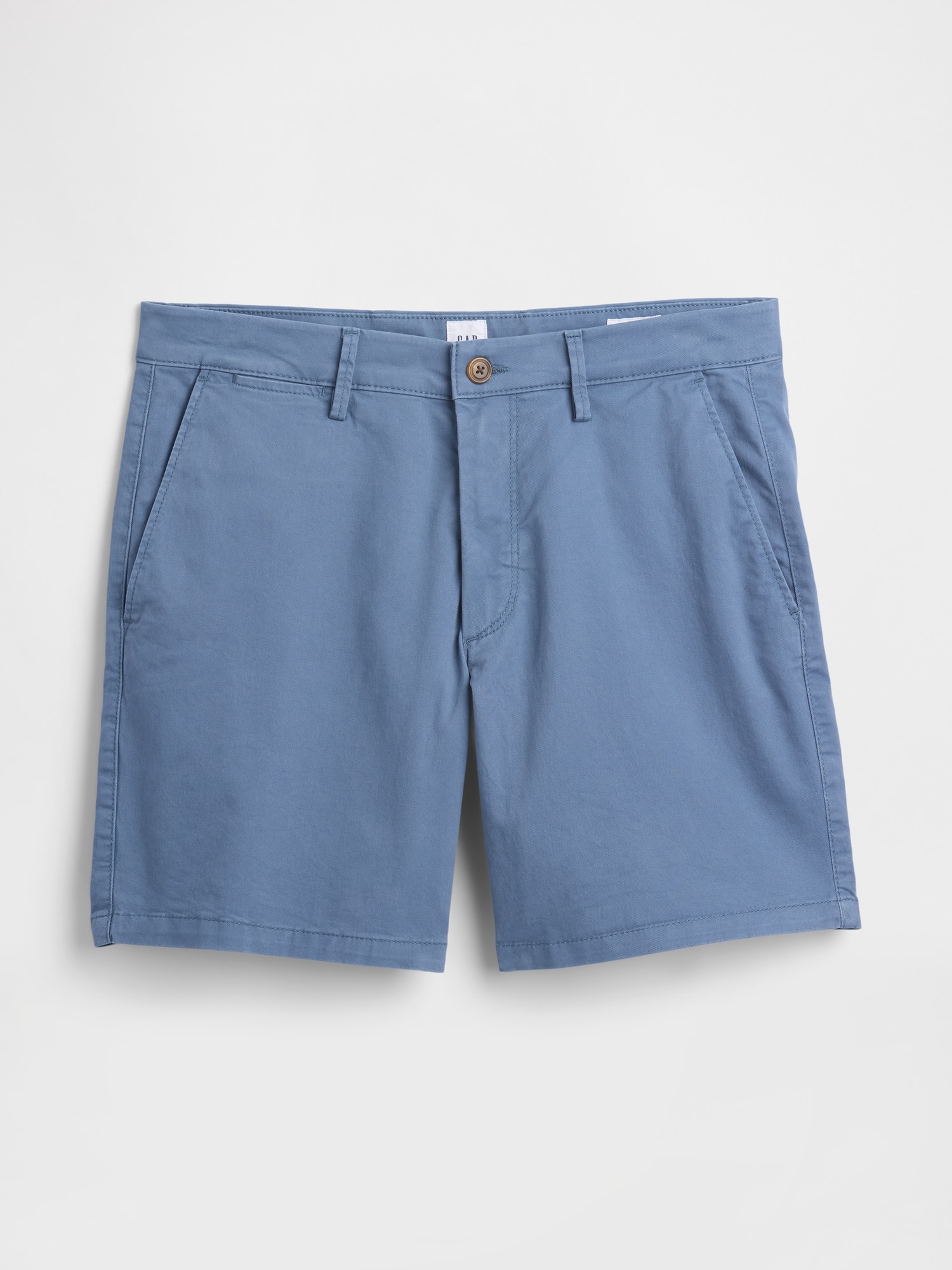 7" Essential Khaki Shorts - Blue