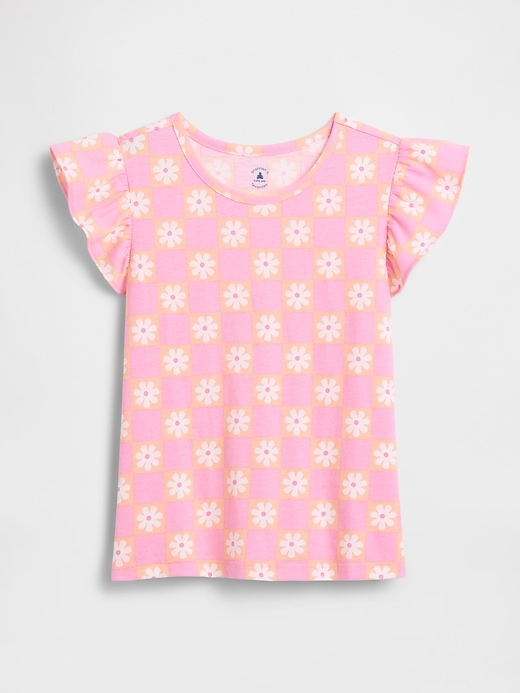 Image number 1 showing, babyGap Flutter Sleeve T-Shirt