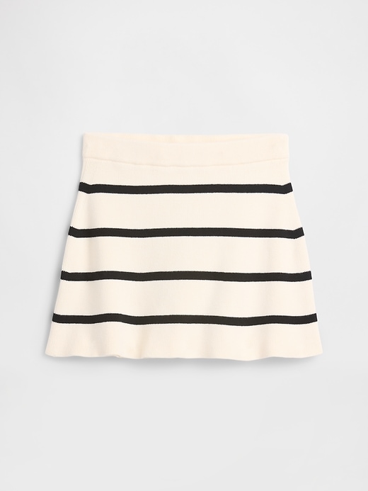 Image number 1 showing, Kids Pull-On Stripe Sweater Skirt