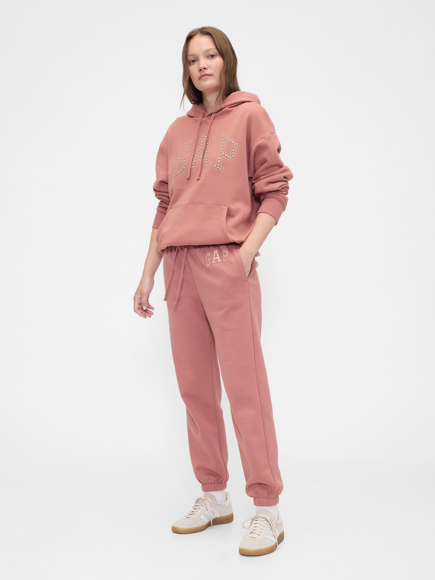 Gap Logo Joggers - Brown