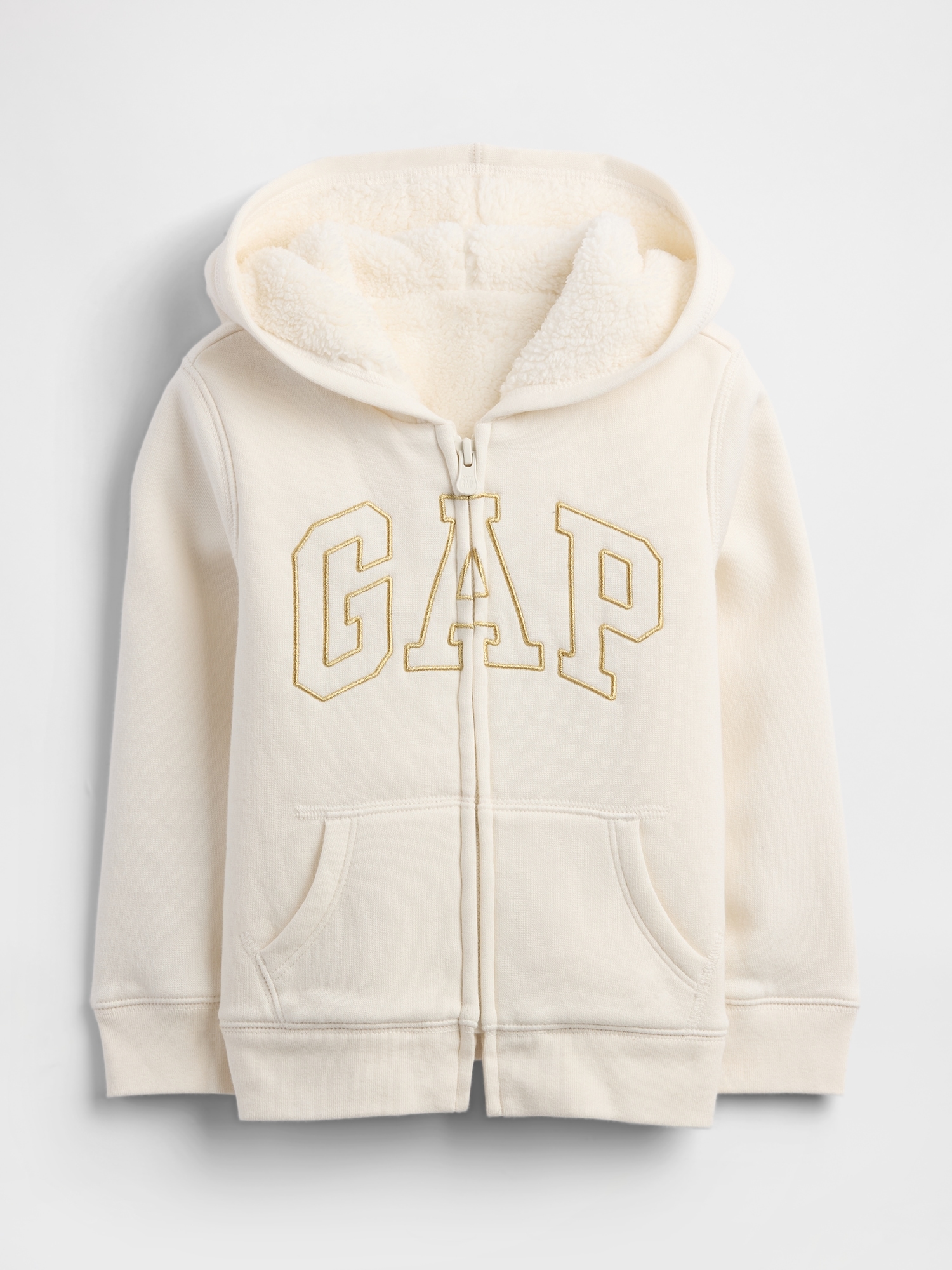 babyGap Sherpa Logo Hoodie