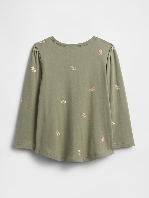 Image number 2 showing, babyGap Puff Sleeve Crewneck T-Shirt