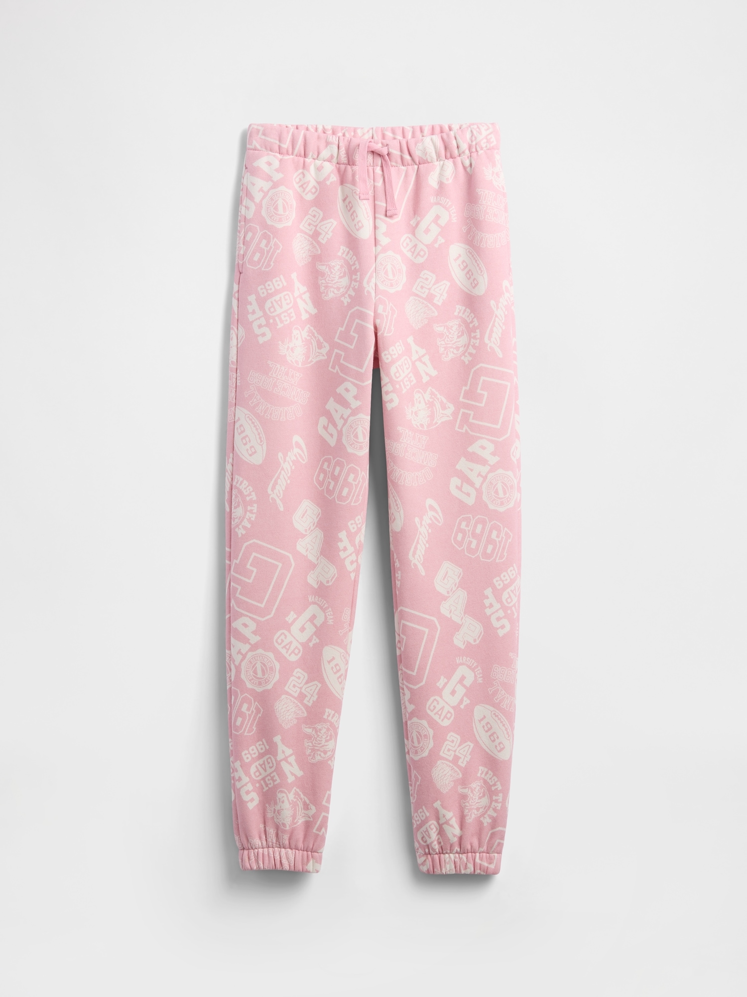 Kids Relaxed Gap Logo Joggers - Pink