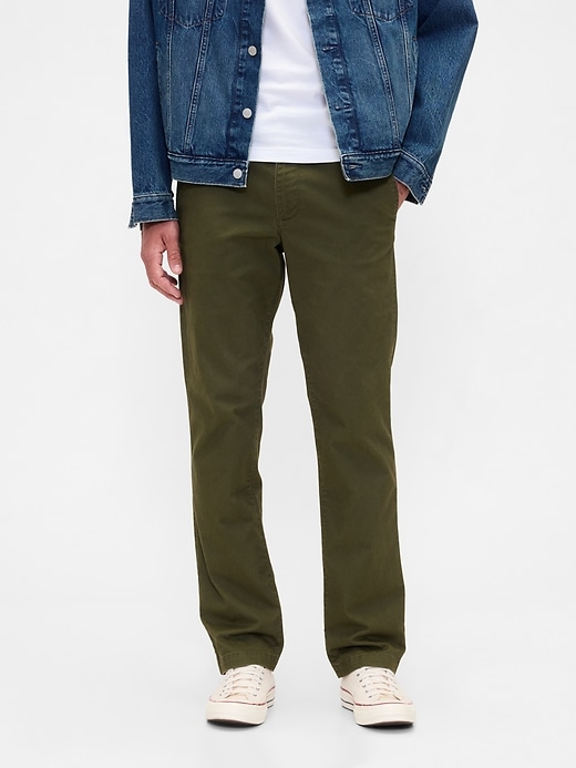 Image number 3 showing, GapFlex Essential Khakis in Straight Fit