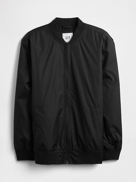 Image number 5 showing, 100% Recycled Relaxed Ripstop Bomber Jacket