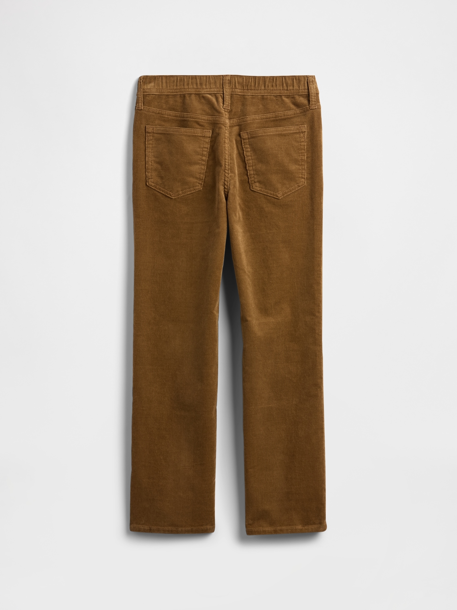 Gap Factory Kids Original Straight Corduroy Pants In Brown