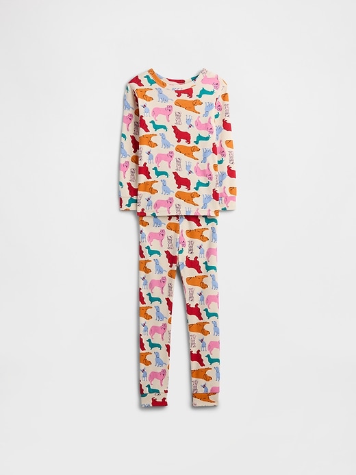 Image number 1 showing, babyGap 100% Organic Cotton Dog PJ Set