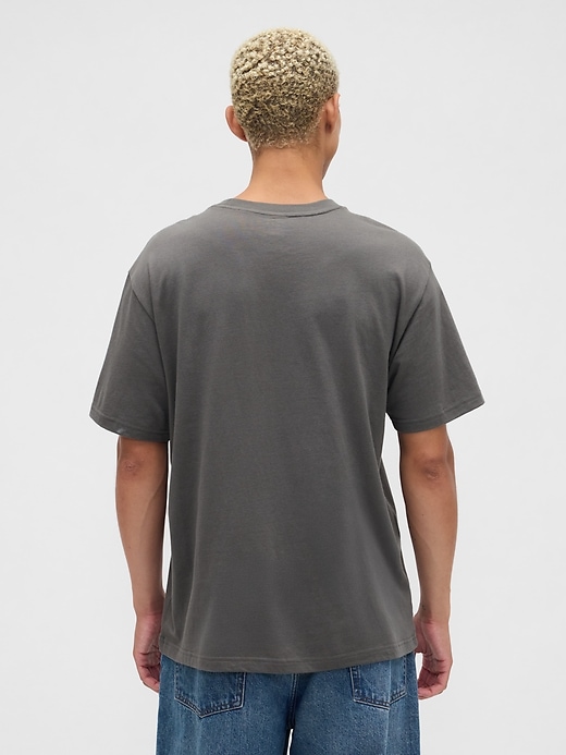 Image number 2 showing, Relaxed Woodstock Graphic T-Shirt