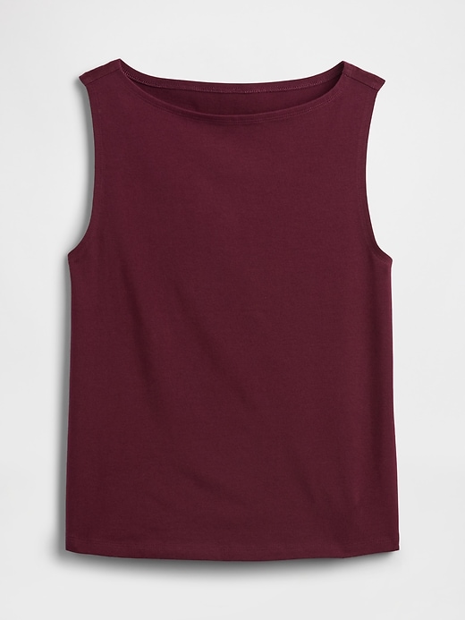 Image number 5 showing, Boatneck Tank Top
