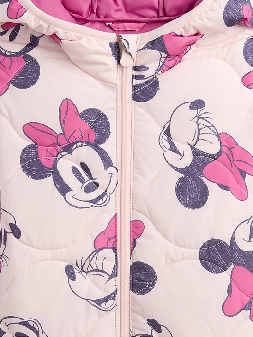 Image number 3 showing, babyGap &#215 Disney Minnie Mouse ColdControl Puffer Jacket