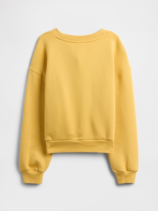 Image number 2 showing, Kids Oversized Crewneck Sweatshirt